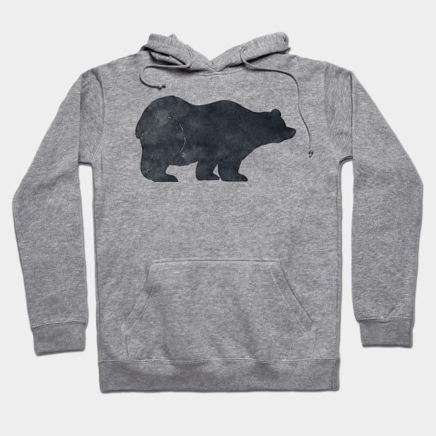 Bear Inkpress Artwork Hoodie by Art Designs